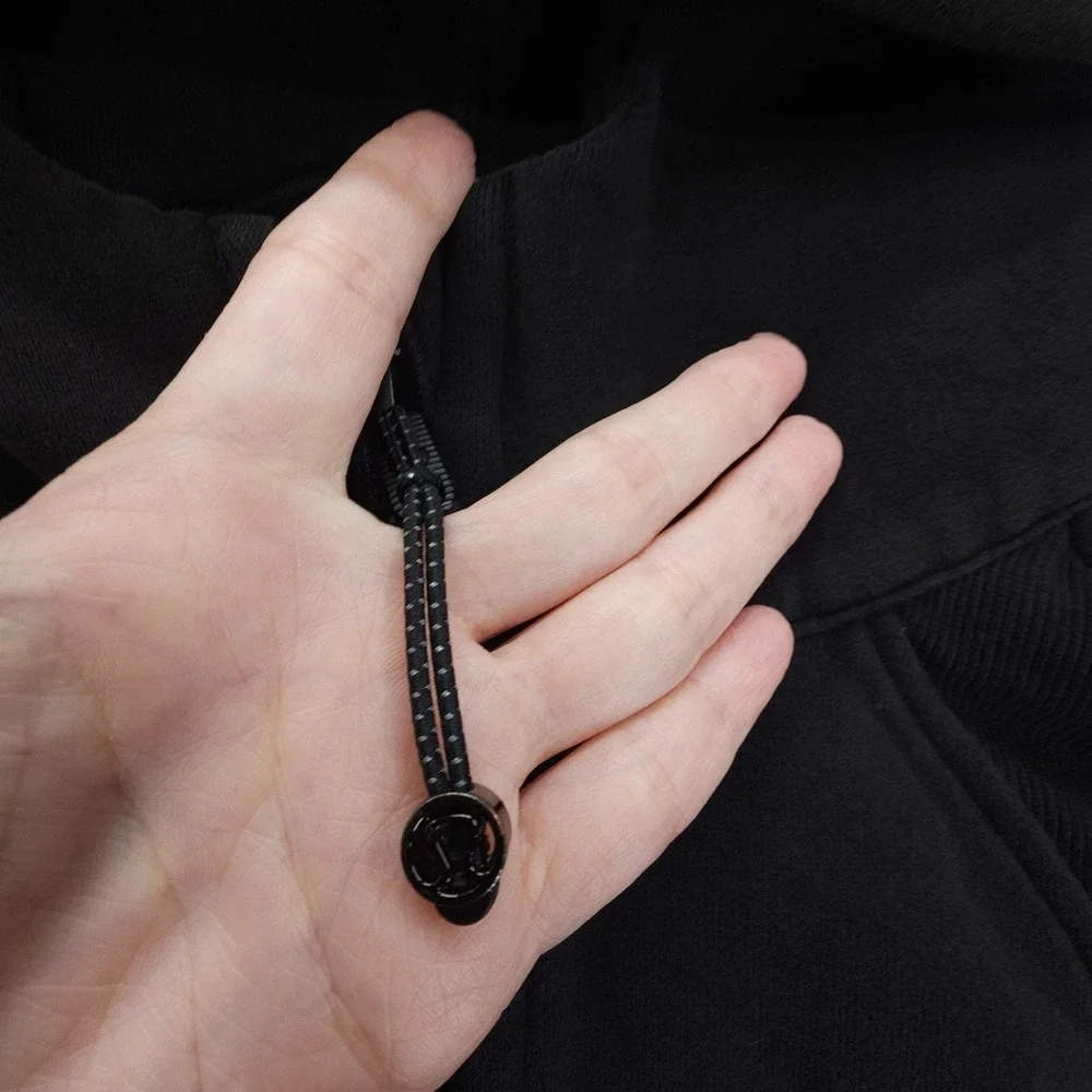 Lululemon Sweatshirt Womens XS/S Black Scuba Oversized Full Zip Hoodie Yoga Gym